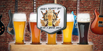 Poverty Bay Blues & Brew, August 28th, 2021 photo of beer bottles